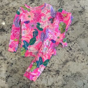 LILY PULITZER 2T TODDLER GIRL PAJAMA SET NWOT